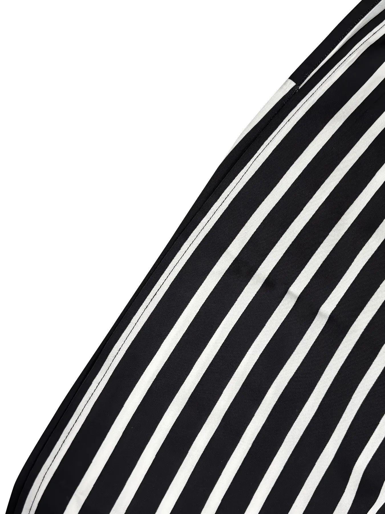 Plus Size Women's Geometric Print Long Dress with Stand Collar and Button Front, Abstract Line Design for Casual Office Wear